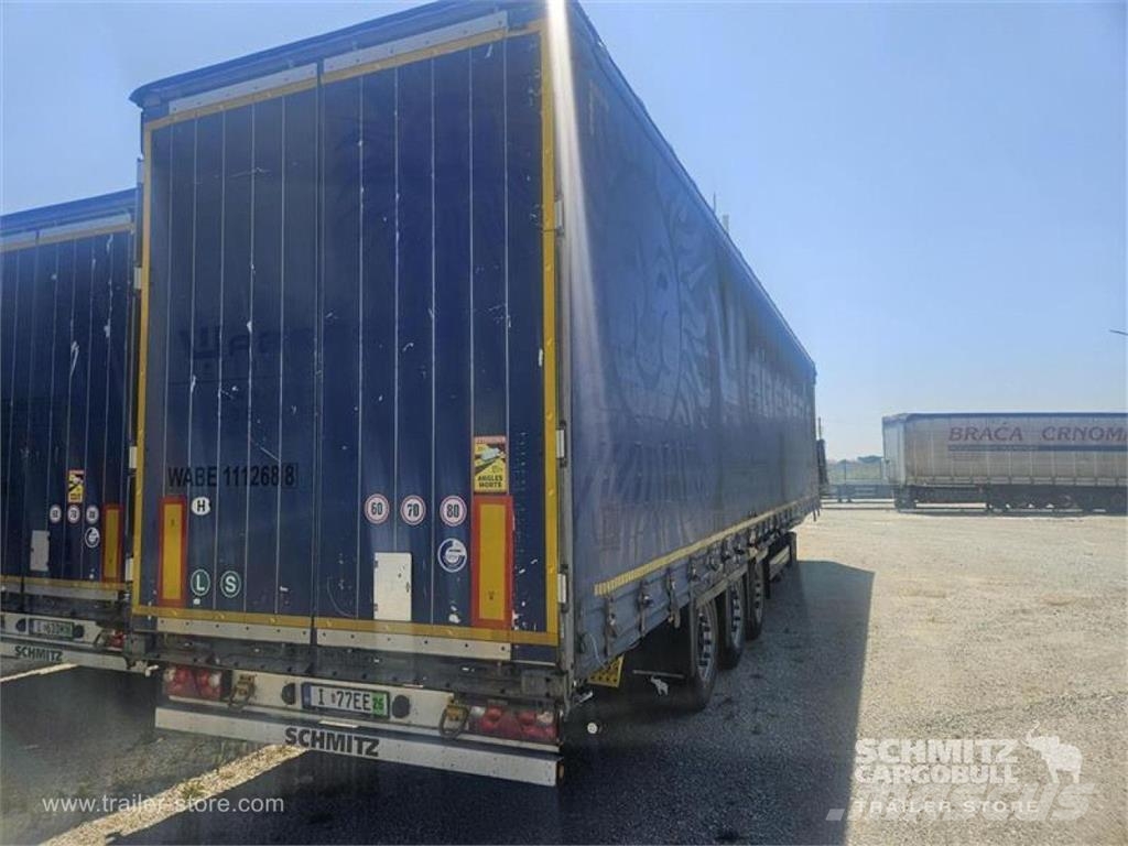 Schmitz Cargobull Curtainsider Mega نصف مقطورات بباب جانبي