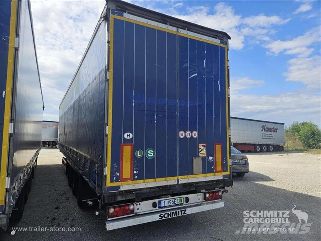 Schmitz Cargobull Curtainsider Mega نصف مقطورات بباب جانبي