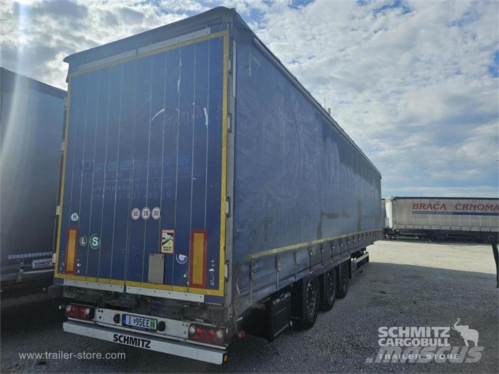 Schmitz Cargobull Curtainsider Mega نصف مقطورات بباب جانبي