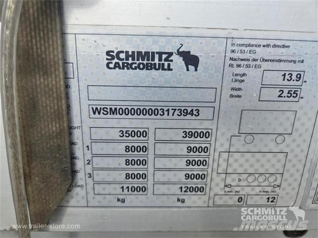Schmitz Cargobull Curtainsider Standard Semirremolques con caja de lona
