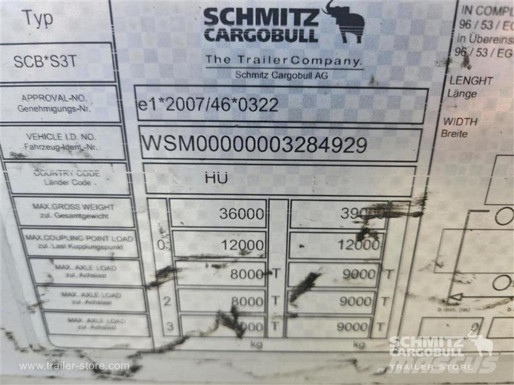 Schmitz Cargobull Curtainsider Mega Curtainsider semi-trailers