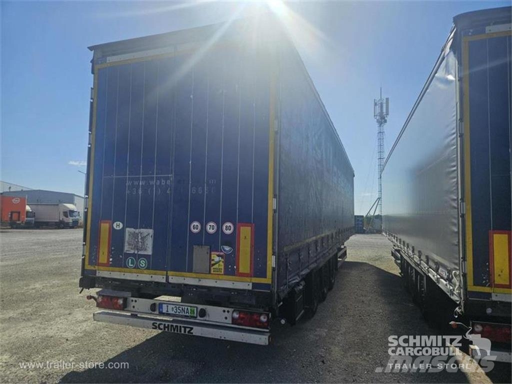 Schmitz Cargobull Curtainsider Mega Tents puspiekabes