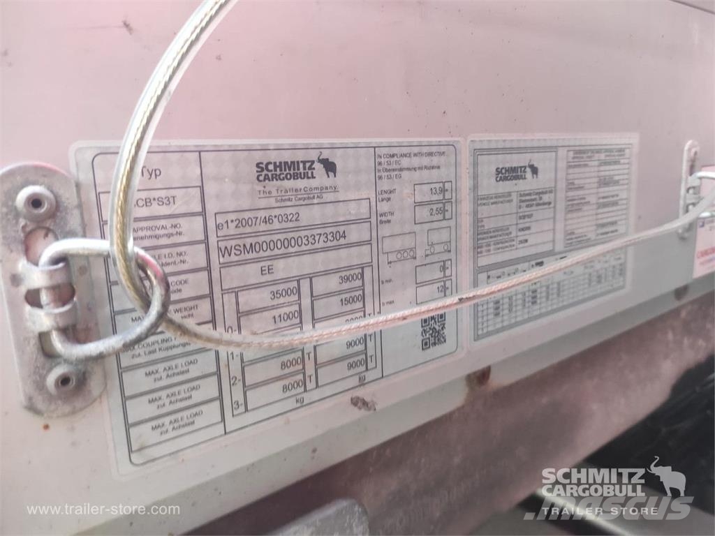 Schmitz Cargobull Schiebeplane Standard Semi Reboques Cortinas Laterais