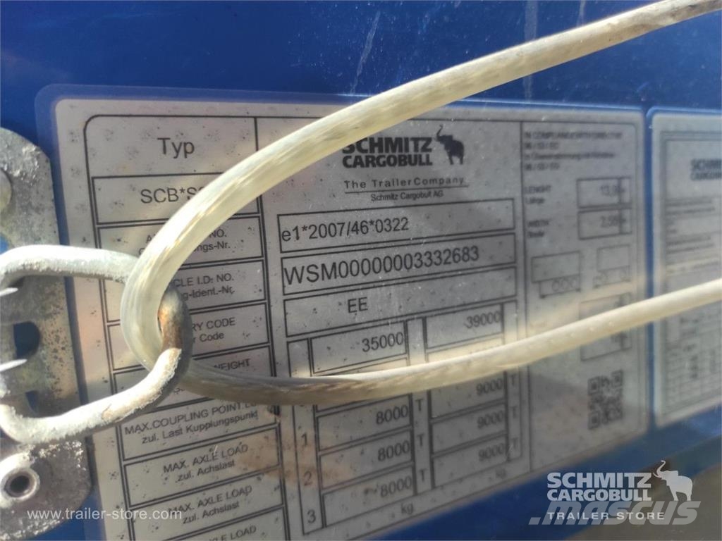 Schmitz Cargobull Schiebeplane Standard Poluprikolice sa ceradom