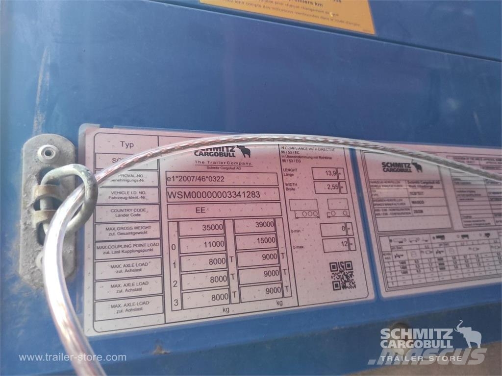 Schmitz Cargobull Schiebeplane Standard Poluprikolice sa ceradom