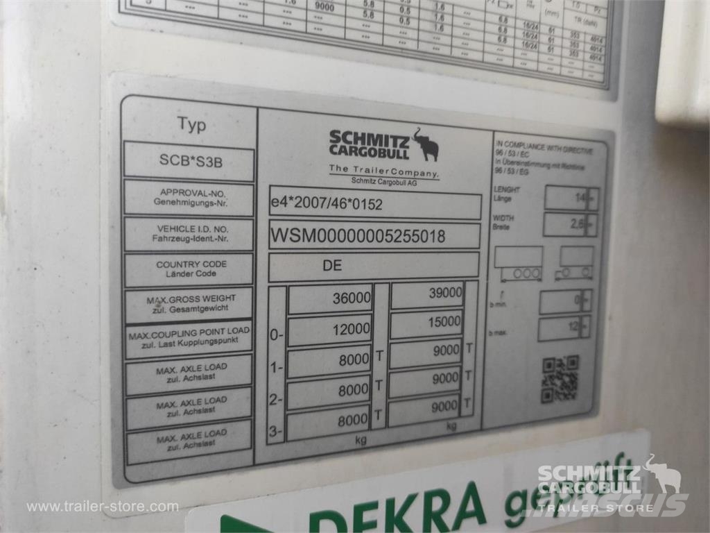 Schmitz Cargobull Tiefkühlkoffer Standard Doppelstock Poluprikolice hladnjače