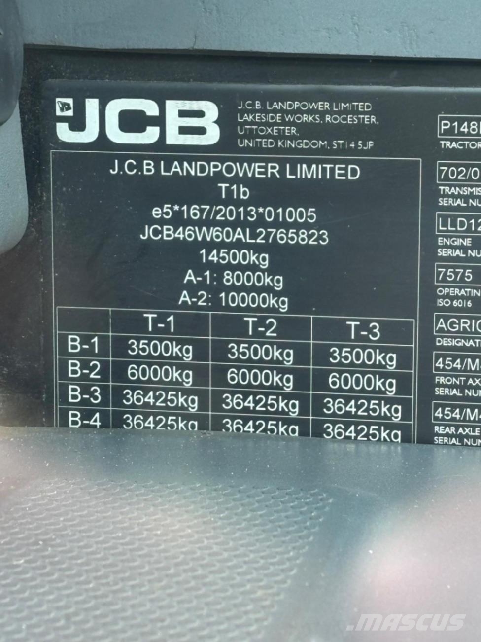 JCB 4220 FASTRAC ST5 معدات البناء - غير ذلك