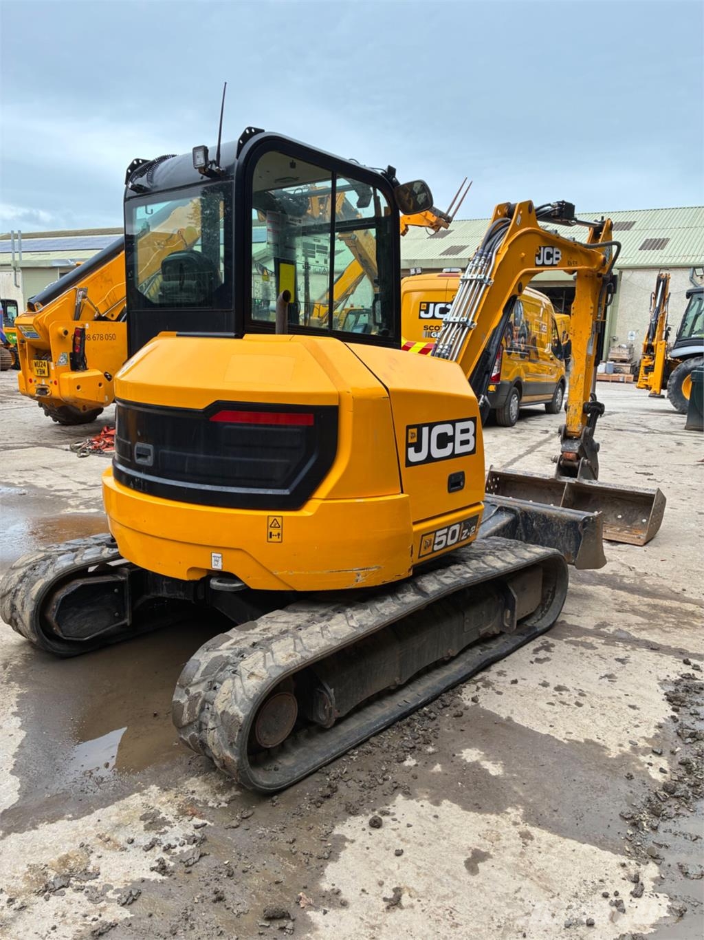 JCB 50Z Minigraafmachines < 7t