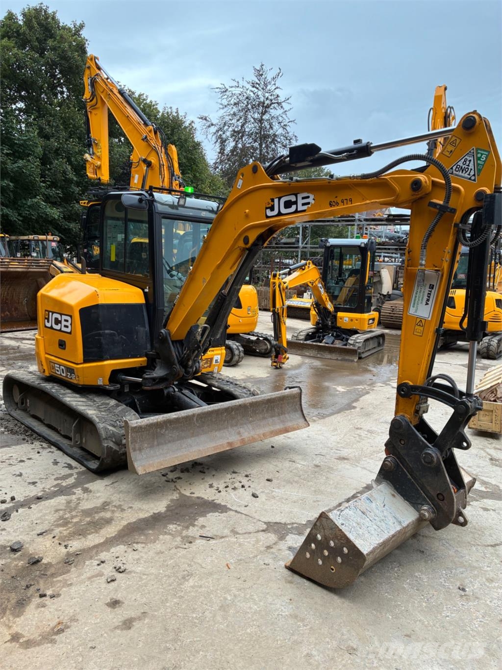 JCB 50Z Minigraafmachines < 7t
