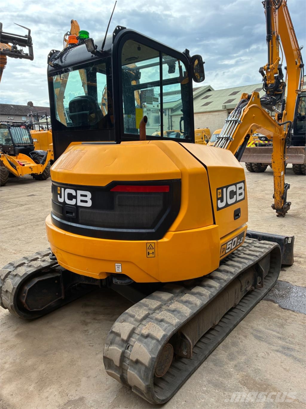 JCB 50Z-2 Mini rýpadlá < 7t