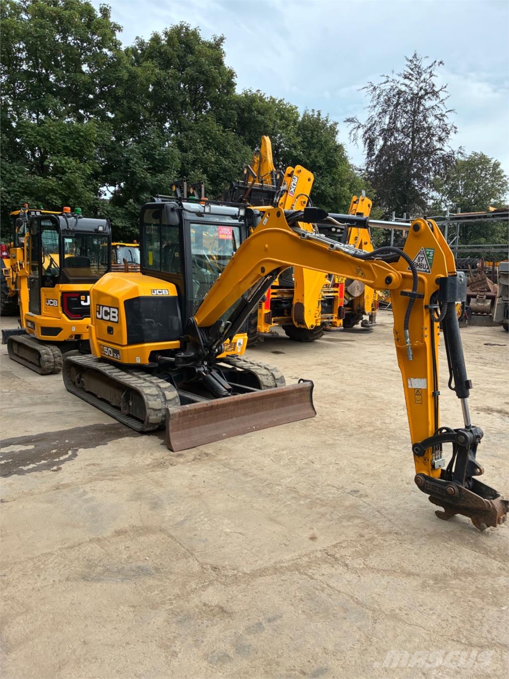 JCB 50Z-2 Mini rýpadlá < 7t