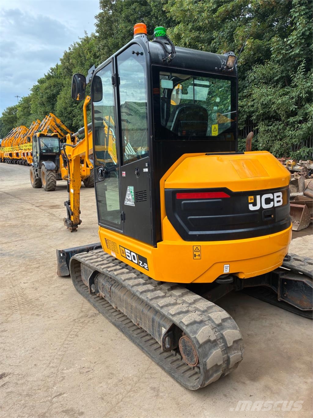 JCB 50Z-2 Mini rýpadlá < 7t
