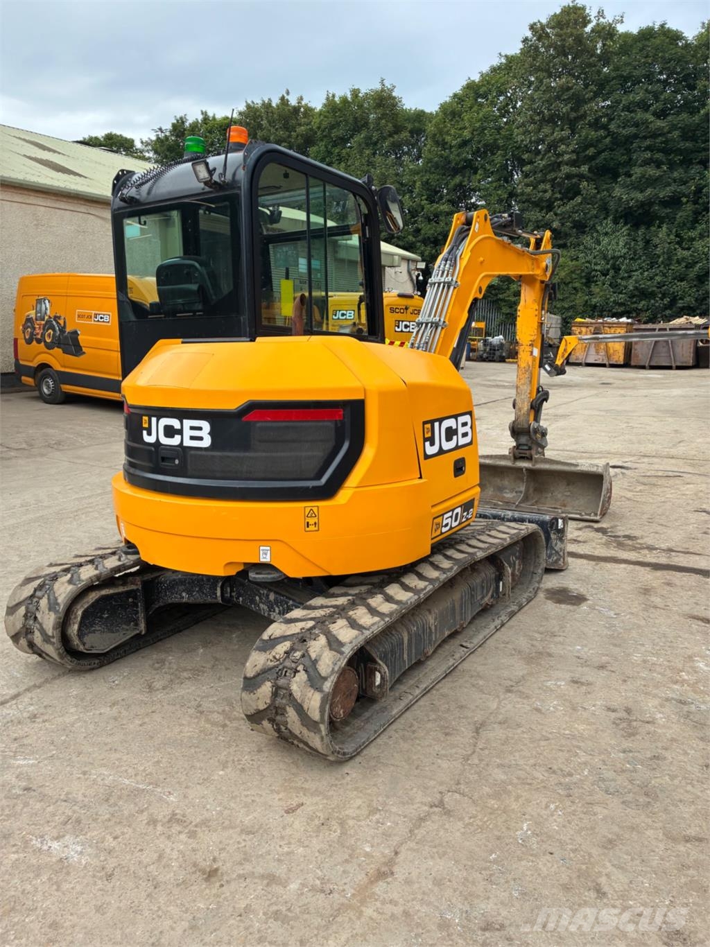 JCB 50Z-2 Mini rýpadlá < 7t