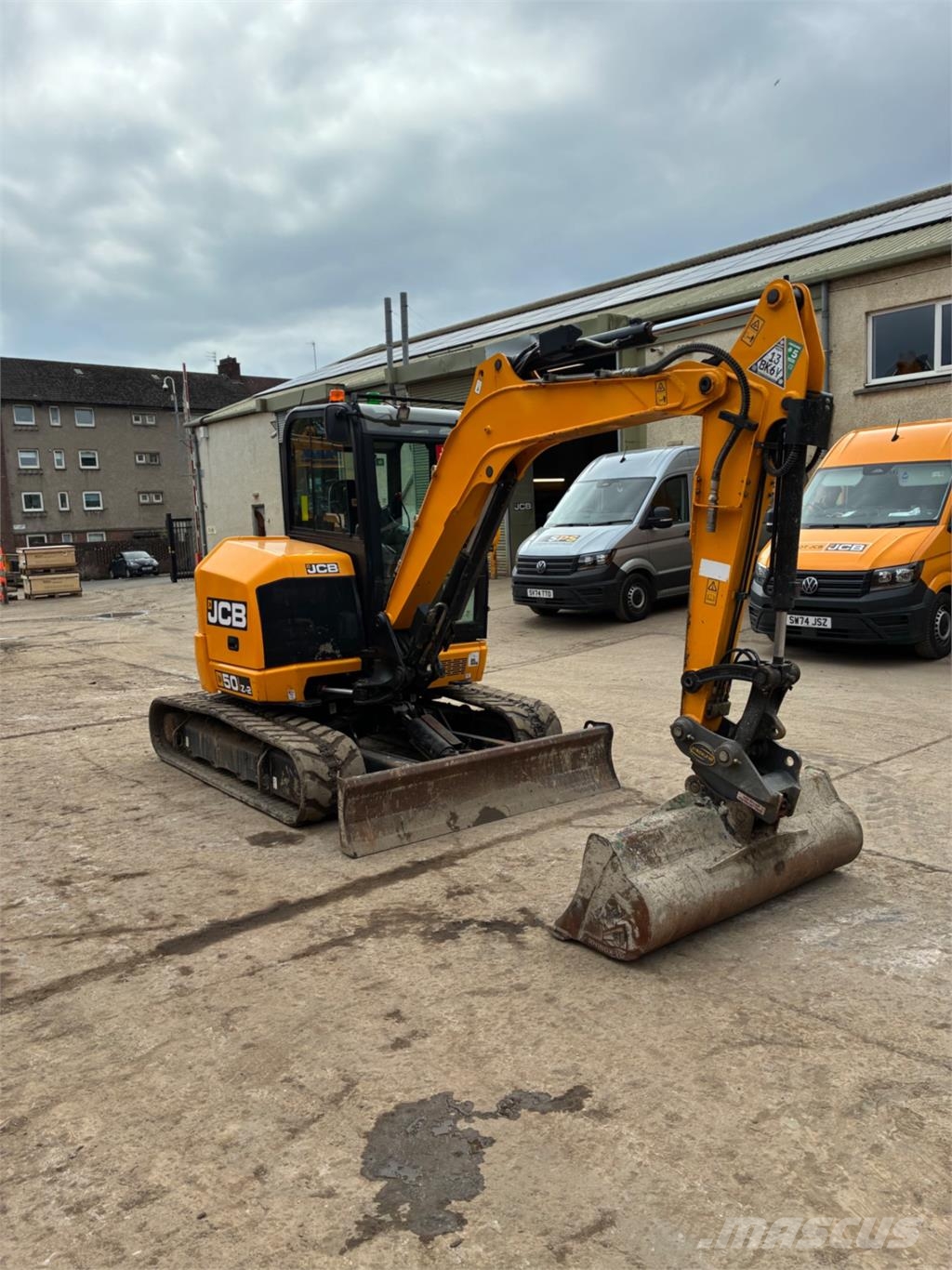 JCB 50Z-2 Mini rýpadlá < 7t