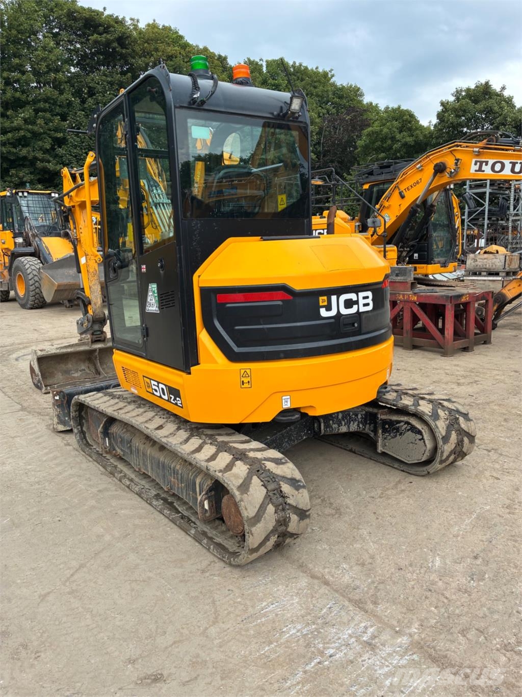 JCB 50Z-2 Mini rýpadlá < 7t