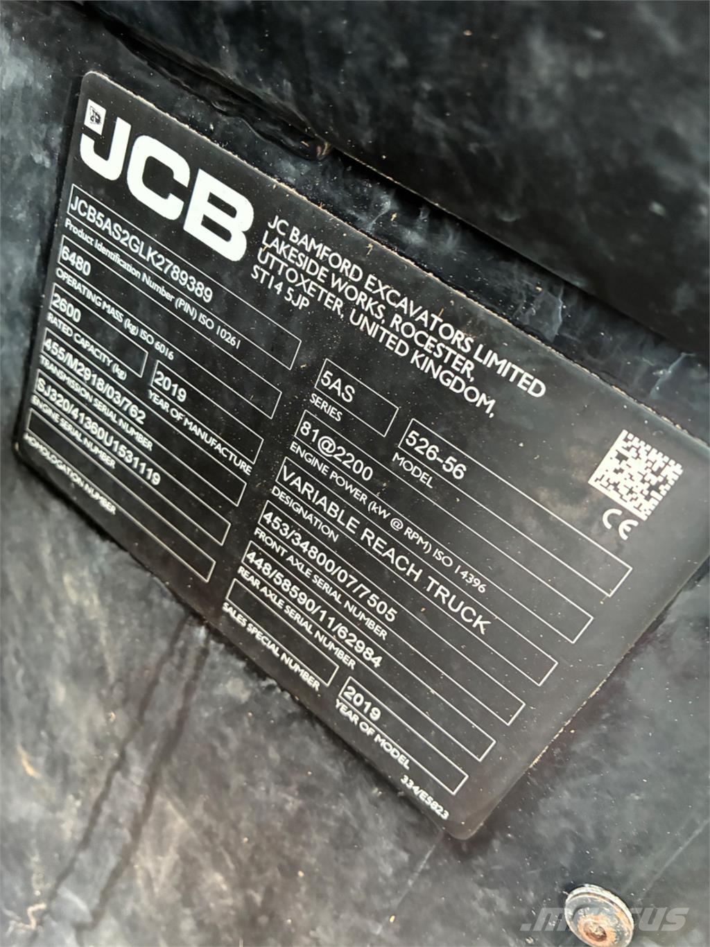 JCB 526-56 Teleskooplaadurid