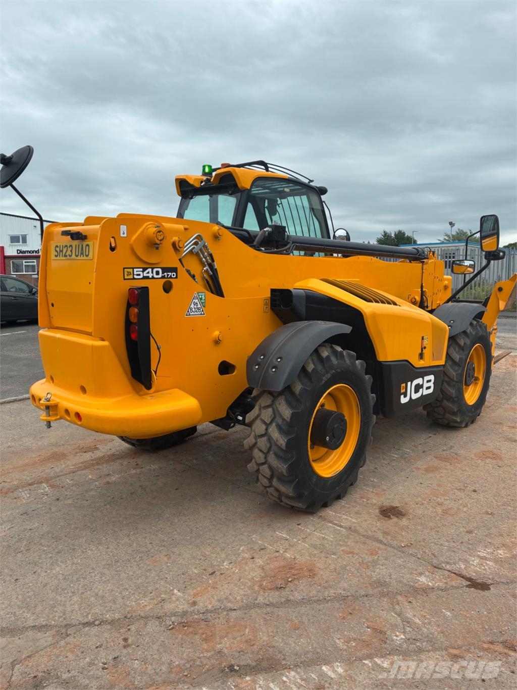 JCB 540-170 Teleskopiniai krautuvai