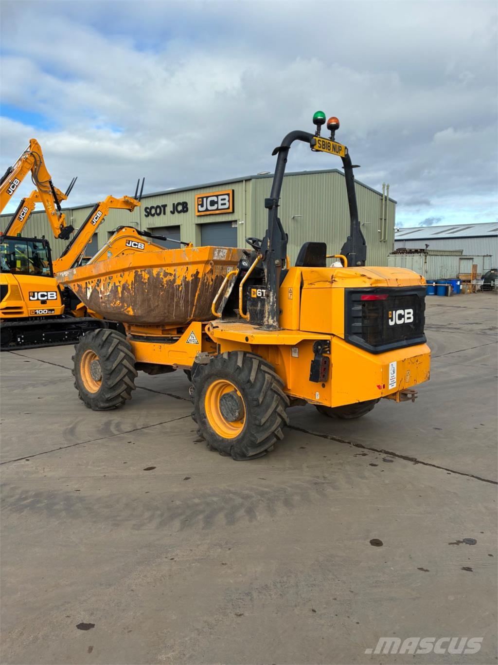 JCB 6T SIDE TIP DUMPER Site dumpers