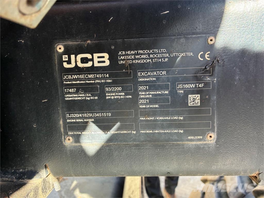 JCB JS160W PLUS Other