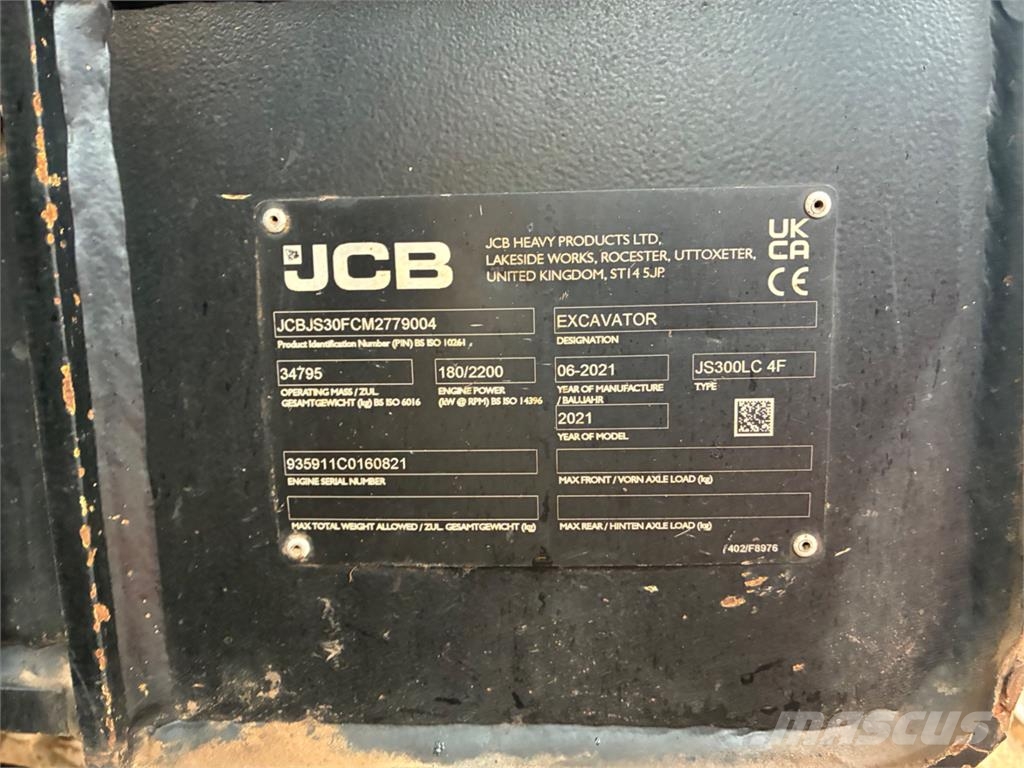 JCB JS300 Crawler excavators
