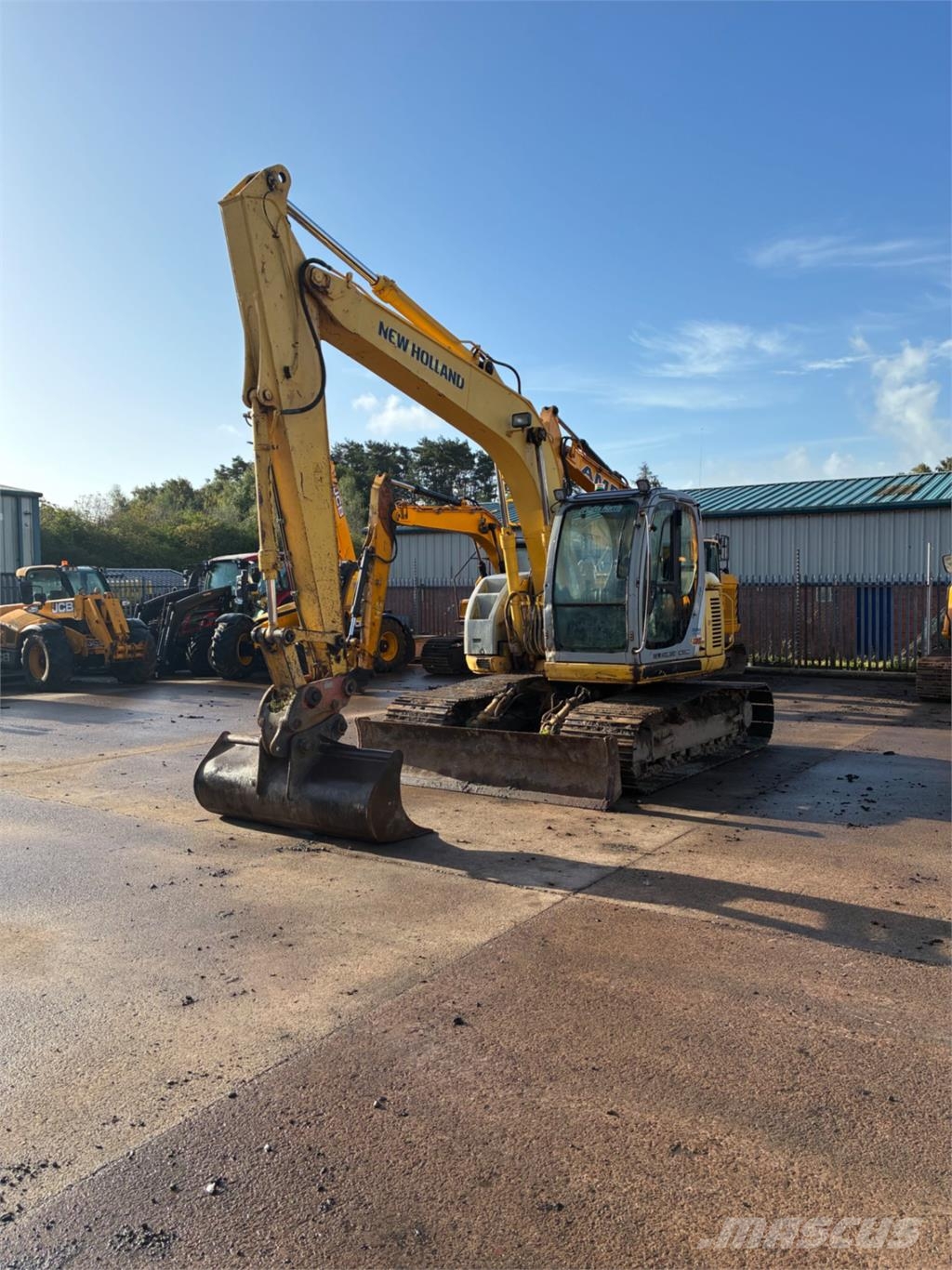 New Holland E135SR Gravemaskiner på larvebånd