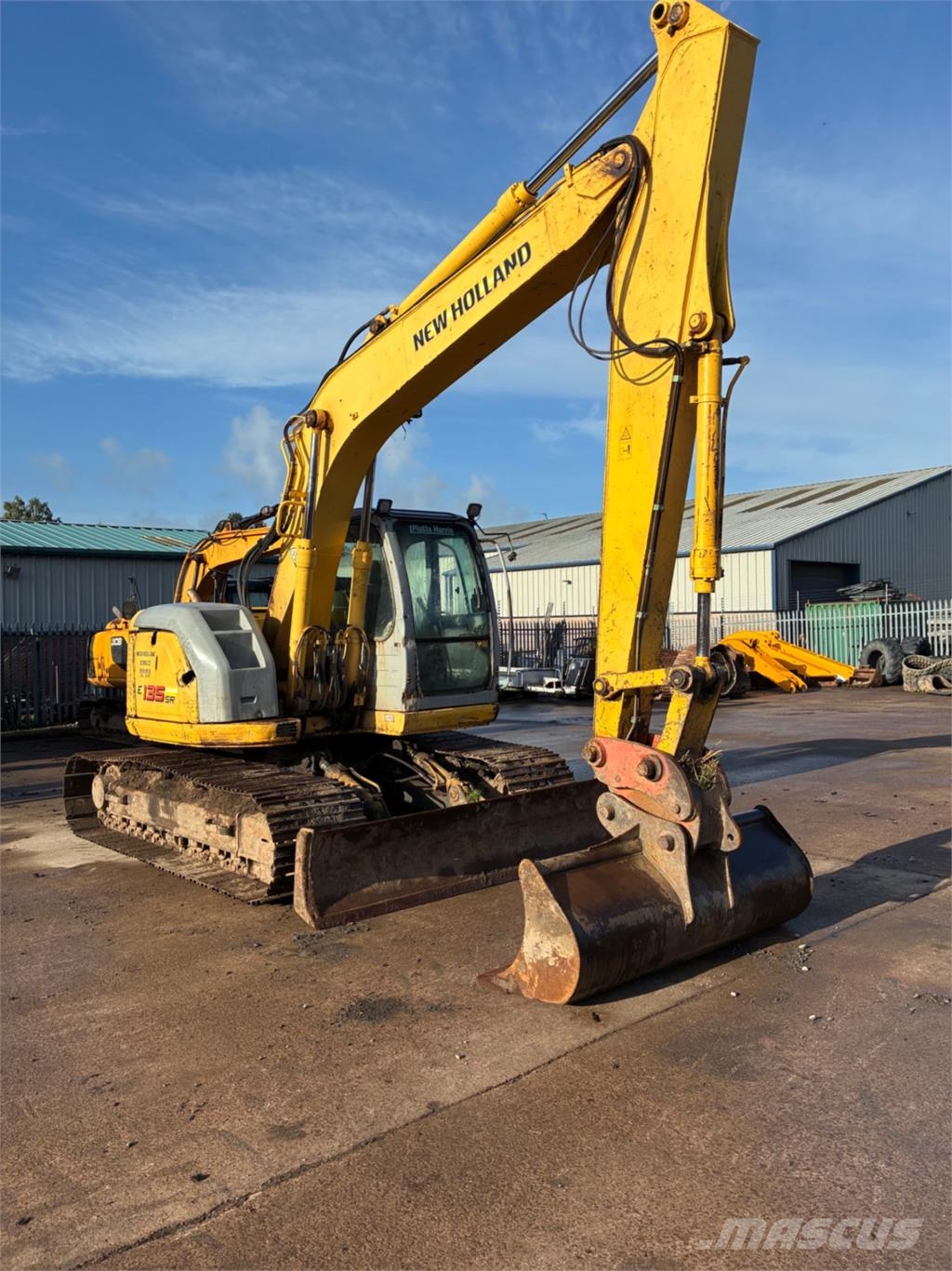 New Holland E135SR Gravemaskiner på larvebånd