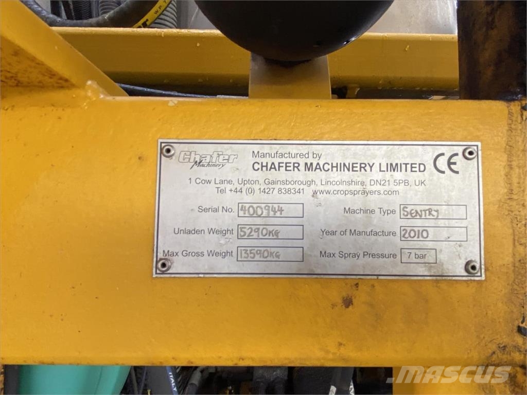 Chafer 6000 LITRE FERT SPREADER Skystų trąšų purkštuvai