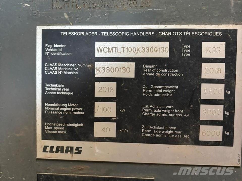 CLAAS SCORPION 741 Poljoprivredni teleskopski utovarivači
