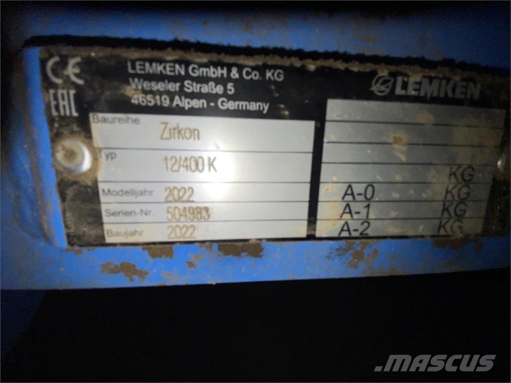 Lemken SOLITAIR 9 4M DRILL Прочее почвообрабатывающее оборудование