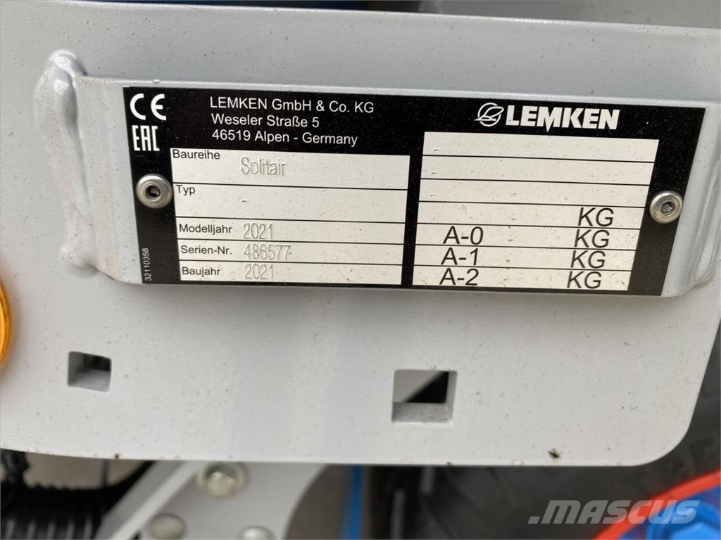 Lemken ZIRKON 12/600 Other tillage machines and accessories