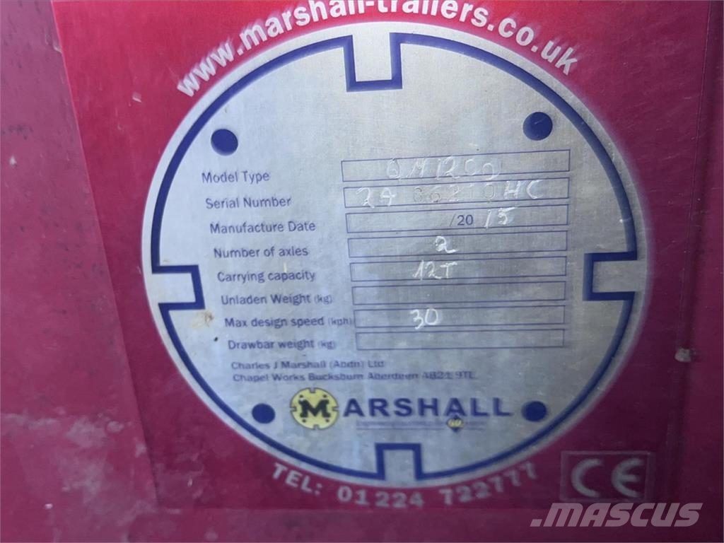 Marshall USED QM12 MONO GRA Overige aanhangers