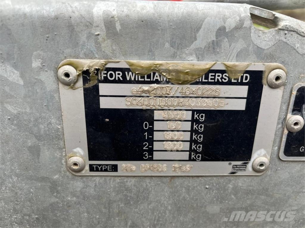 Misc. IFOR WILLIAMS DP120 Other trailers