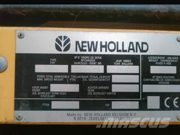 New Holland TX68 Derliaus nuėmimo kombainai