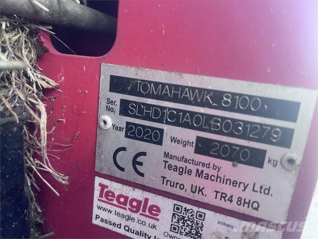 TEAGLE TOMAHAWK 8100 حصادات الأعلاف