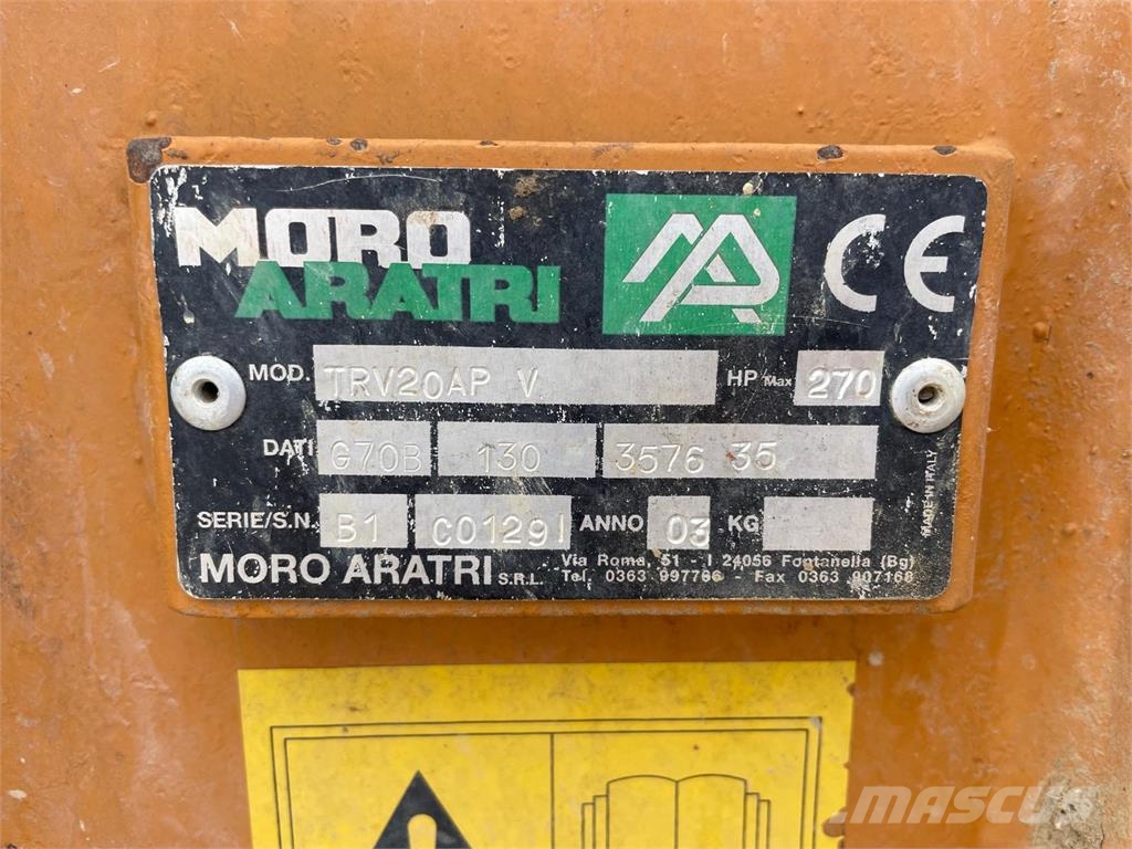 MORO ARATRI ARATRO TRIVOMERE RAPTOR 20 TRV Druge komponente