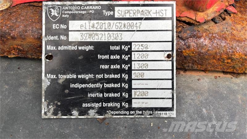 Antonio Carraro Superpark 4400 HST MPV/redskapsbærer