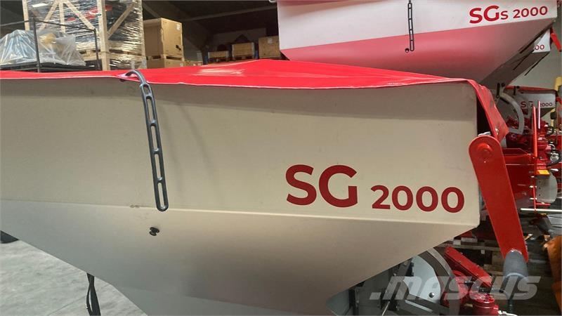 Bredal SG 2000 Hydraulisk - Rustfri Sand- og saltspredere
