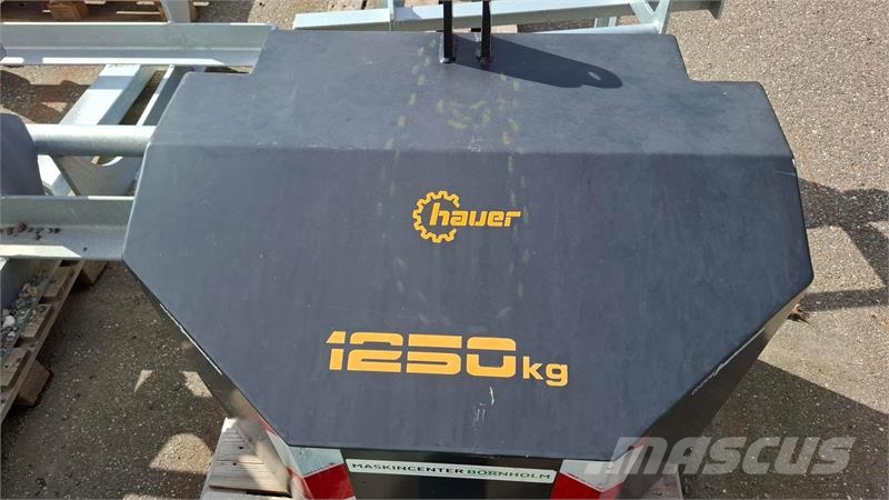 Hauer 1250 kg Otros accesorios para tractores