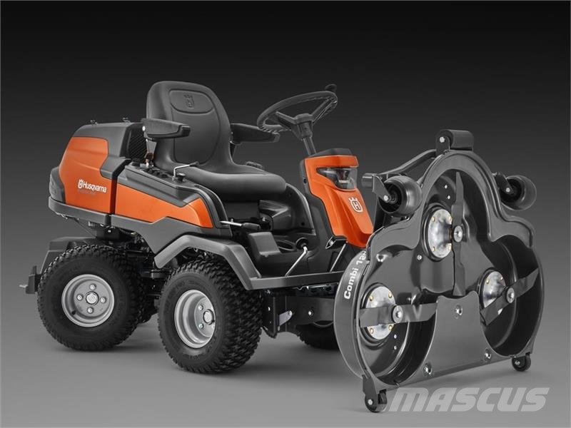 Husqvarna R 420TsX AWD inkl. 122 cm Combi klipperbord Ráülős fűnyírók