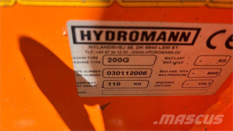 Hydromann 200 G valseudlægger Pto drevet Sand- und Salzstreuer