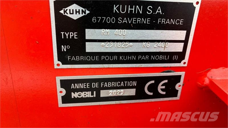 Kuhn RM 400 slagleklipper Mäher