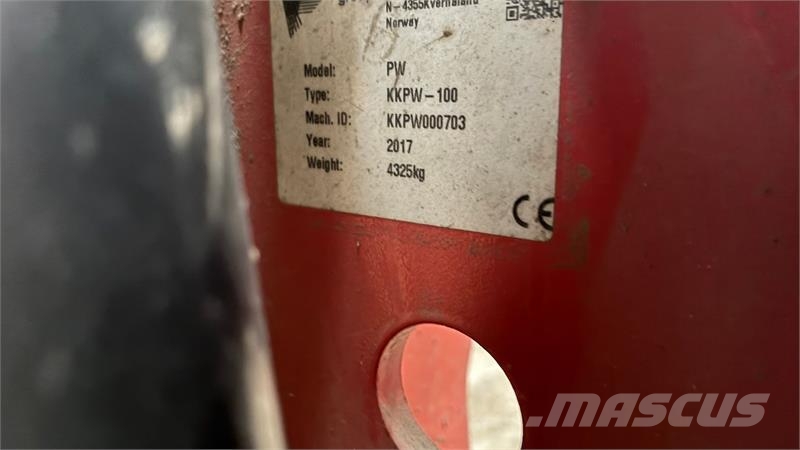 Kverneland PW100 Variomat 8 furet Med IP-pakker Wentelploegen