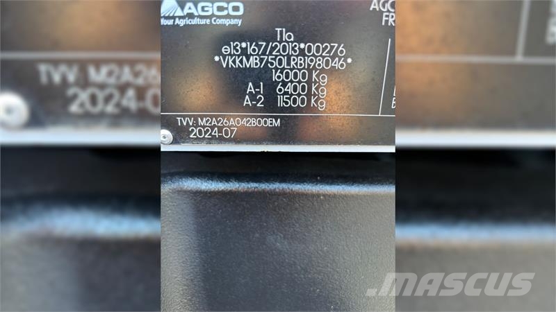Massey Ferguson 8S.265 Dyna VT Demo pt. 350 timer トラクター