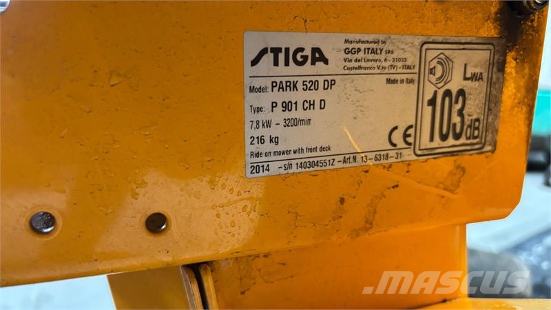 Stiga PARK 520 DP Diesel - 125 klipper Самохідні газонокосарки