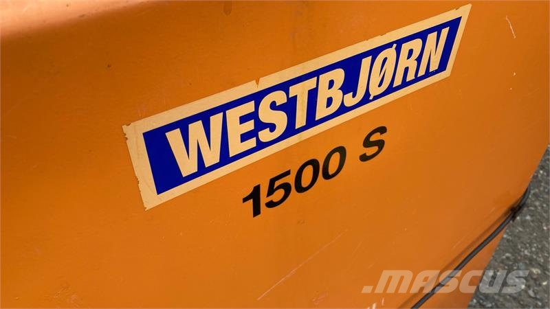 Westbjørn 1500S Hydraulisk Trosilci peska in soli