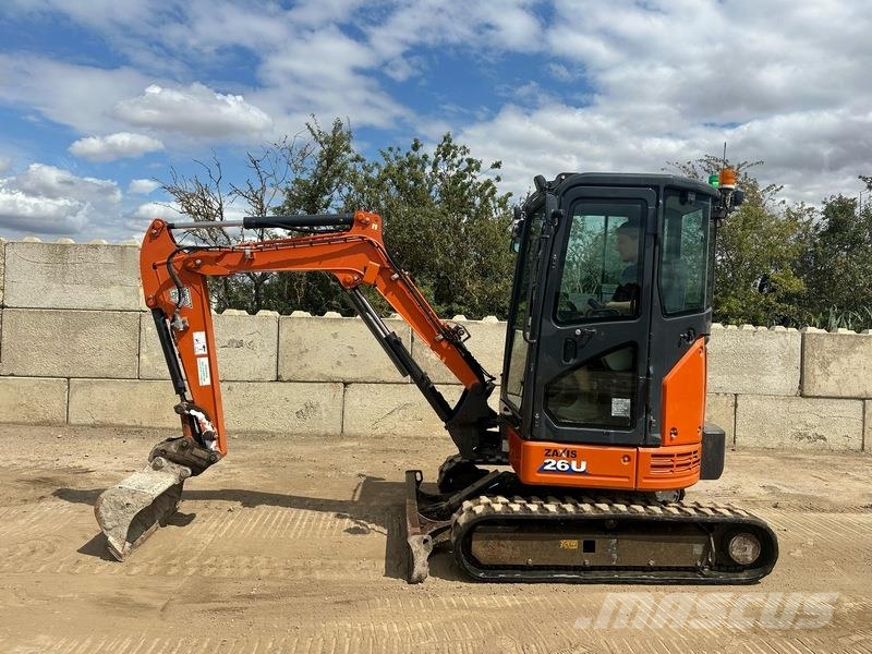 Hitachi ZX26U-6 CLR Minigraafmachines < 7t