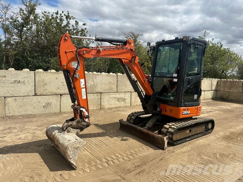 Hitachi ZX26U-6 CLR Minigraafmachines < 7t