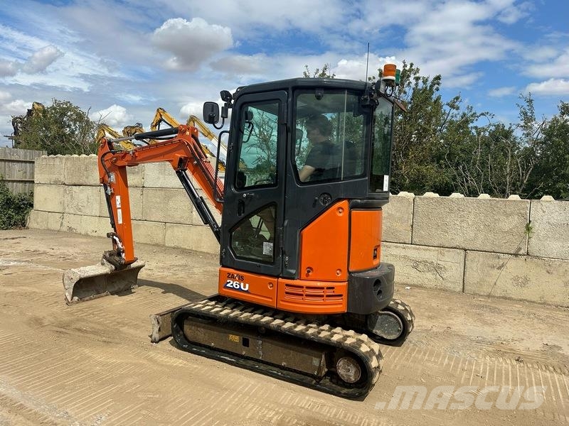 Hitachi ZX26U-6 CLR Minigraafmachines < 7t
