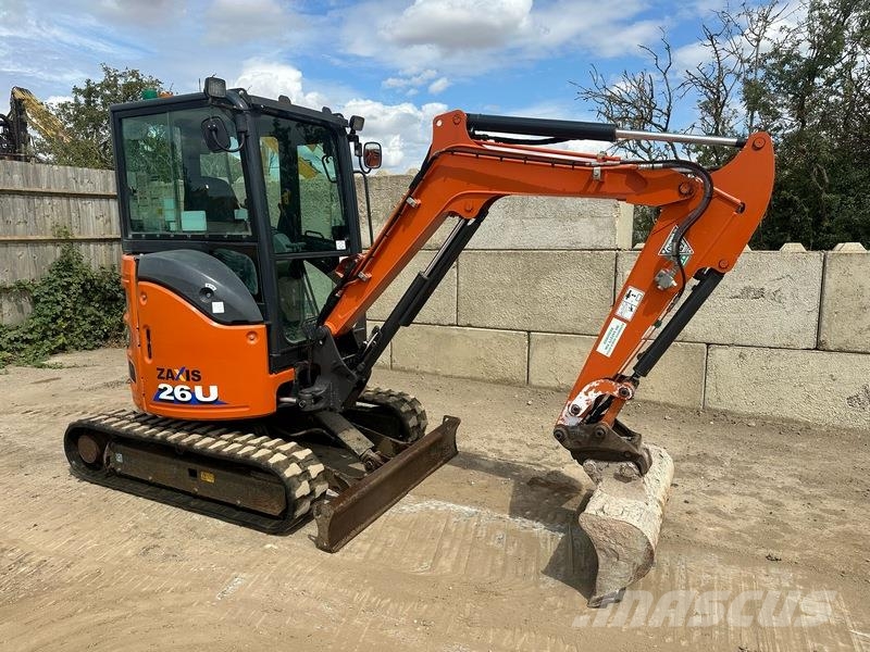 Hitachi ZX26U-6 CLR Minigraafmachines < 7t