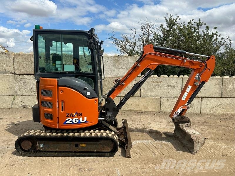 Hitachi ZX26U-6 CLR Minigraafmachines < 7t